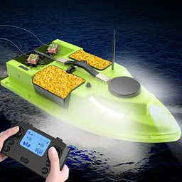 Прикормочний кораблик для риболовлі з GPS на 99 точок, до 2 кг, дальність 600 м - мініатюра 3