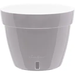 Вазон Santino Asti 15 л біло-сірий (AST150GRY/WHT)