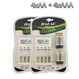 Зарядний комплект PowerBox CH-212, пристрої для акумуляторів з батареями AA та AAA Ni-MH - мініатюра 2