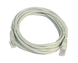 Патч-корд 3 м, UTP, Grey, Cablexpert, Cat.5e, CCA, PVC (PP12-3M)