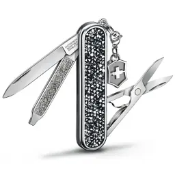 Ніж Victorinox Classic SD Brilliant Crystal + брелок-лого (0.6221.35) - мініатюра 2