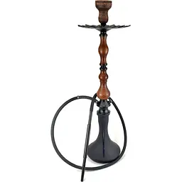 Кальян KARMA HOOKAH 0.0 Brown (Craft Black Matt) - мініатюра 2