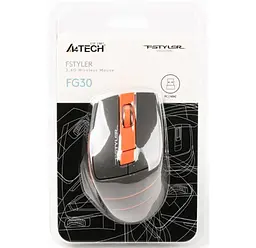 Миша A4Tech Fstyler FG30 Wireless Orange - мініатюра 5