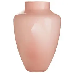 Ваза Lefard Olaf Pink скляна 37х24 см (804-161)