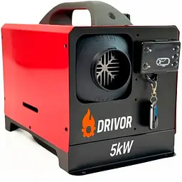 Обігрівач Webasto автономний дизельний Drivor 5 кВт (12В24В220В) з LCD-дисплеєм та пультом ДК