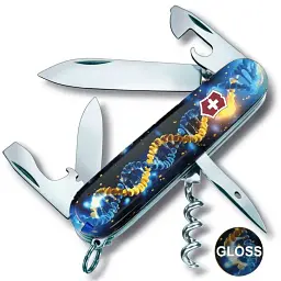 Складаний ніж Victorinox SPARTAN UKRAINE ДНК Українця 1.3603.3.T3270pw