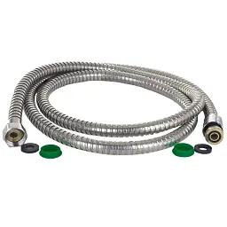 Шланг для душа 1/2" SS з підшипником 175см AQUATICA XB-9376 (9792042) - мініатюра 2