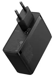 Мережевий зарядний пристрій Baseus GaN5 Pro Digital Fast Charger 2Type-C+USB 160W  +  Cable Type-C to Type-C P10110825113-00 Black - мініатюра 4