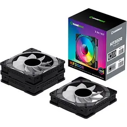 Кулер до корпусу Gamemax (KF300R BK) - мініатюра 7