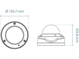 IP-камера відеоспостереження Vivotek FD9389-EHV-V2 - мініатюра 2