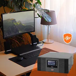 ДБЖ з правильною синусоїдою 12V LPM-PSW-1500VA (1050Вт) - мініатюра 10