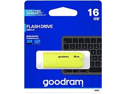 USB флеш накопичувач GOODRAM 16 GB UME2 Yellow (UME2-0160Y0R11) - мініатюра 4