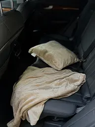 Набір для подорожі Ecotton 2 в 1 Подушка 40х40 плед 110х140 бежевий Beige (21673) - мініатюра 5