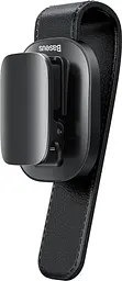 Автотримач для окулярів Baseus Platinum Vehicle Eyewear Clip Clamping Type black (ACYJN-B01) - мініатюра 1