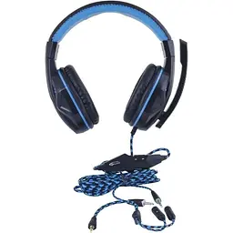 Навушники Gemix W-360 black-blue - мініатюра 3