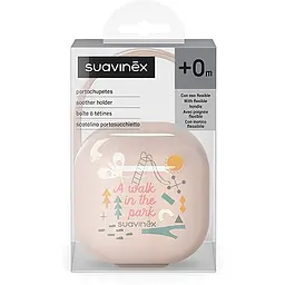 Футляр для пустушки Suavinex A walk in the park рожевий (308202) - мініатюра 2