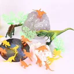 Ігровий міні-набір Fun Banka Динозаври, 28 предметів (320387-UA) - мініатюра 3