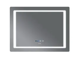 Дзеркало Mixxus Style MR03-80x60 (годинник, LED-підсвічування, антизапотівання) (MI6005) - мініатюра 3