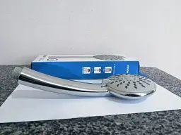 Лійка душова Zegor/Troya WKY-6101 пластик 3 режими Хром 30412 - мініатюра 4