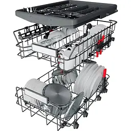 Посудомийна машина Whirlpool 10 комплектів WSFO3O23PF - мініатюра 8