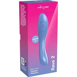 Вібратор We-Vibe Rave 2 Twisted Pleasure Blue + App (SO8768) [108461] - мініатюра 9