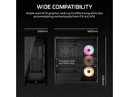 Корпус Corsair 3500X LX-R RGB Black (CC-9011324-WW) - мініатюра 6