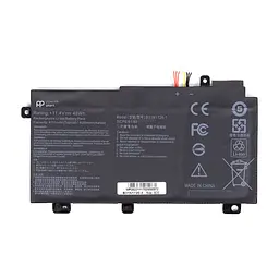 Акумулятор до ноутбука ASUS TUF Gaming FX504GD (B31N1726) 11.4V 3900mAh, Shape-A PowerPlant (NB431151)