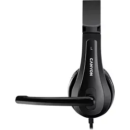 Навушники Canyon CHSU-1 USB Black (CNS-CHSU1B) - мініатюра 2