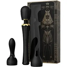 Вібромасажер з насадками Zalo - Kyro Wand Obsidian Black - мініатюра 9