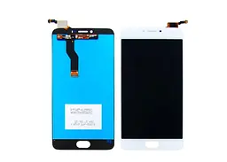 Дисплей для Meizu M3 Note model L681H з білим тачскрином