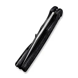 Ніж складаний туристичний Civivi Cogent, (8.8 см) 14C28N/Micarta чорний - мініатюра 8