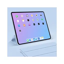 Чохол до планшета BeCover Tri Fold Soft TPU Silicone Apple iPad Air 5 (2022) 10.9" Light Blue (708510) - мініатюра 5