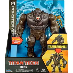 Уцінка. Фігурка Godzilla vs. Kong Titan Tech Конг, 20 см (34932) 