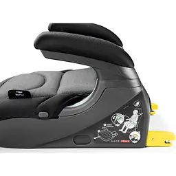 Автокрісло бустер Peg-Perego Viaggio Shuttle Crystal Black чорне з сірим (IMVS040000DP53DX13) - мініатюра 3