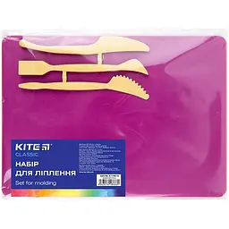Дошка для ліплення Kite Classic, 18*25 см., Рожева, (k-1140-10)