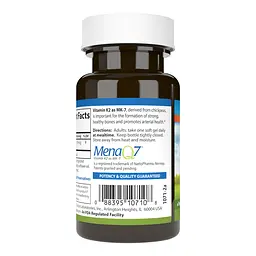 Вітаміни та мінерали Carlson Labs Vitamin K2 MK-7 90 mcg, 60 капсул - мініатюра 2