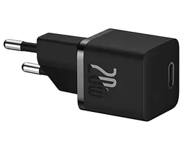 МЗП Baseus GaN5 Fast Charger(mini) 1C 20W EU Black