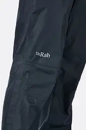 Трекінгові штани Rab Downpour Pants S Чорний - мініатюра 2