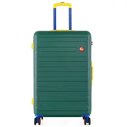 Валіза велика Semi Line T5846-3 ABS-пластик 28 дюймів 97.5 л Зелений