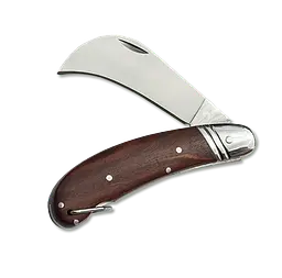 Ніж садовий Bradas SIERPOWY, окулювальний, складаний (KT-RG1201)