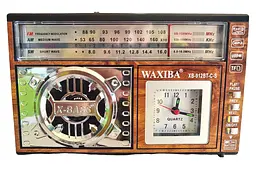 Акумуляторний радіоприймач Waxiba XB-961BT-C-S із сонячною панеллю