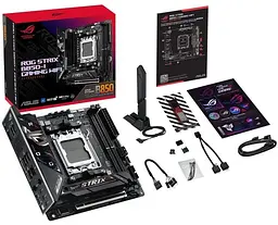 Материнська плата ASUS ROG STRIX B850-I GAMING WIFI (ROG STRIX B850-I GAMING WIFI) (Socket AM5, AMD B850, Mini-ITX) - мініатюра 10