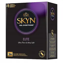 Презервативи тонкі Skyn Elite безлатексні 36 шт. - мініатюра 2