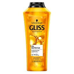 Набір: Поживний шампунь Gliss Oil Nutritive 400 мл + Експрес-кондиціонер Gliss Oil Nutritive 200 мл + Бальзам Gliss Kur Oil Nutritive 200 мл - мініатюра 2