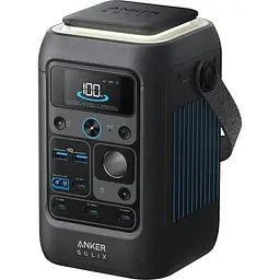 Зарядна станція Anker Solix C300XDC / 300 Вт / 288 Вт⋅год / LiFePO4 + сонячна панель PS60 (B1728311) - мініатюра 3