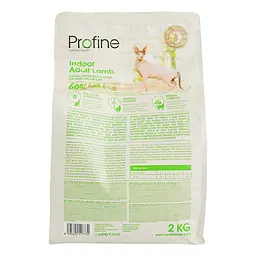 Сухий корм для виведення шерсті Profine Cat Indoor, з ягням і рисом, 2 кг - мініатюра 4