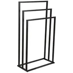 Вішалка для рушників Yoka Lonia3 black P.LONIA3-BLK, Чорний матовий