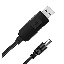 Кабель від повербанка з перетворювачем на 12V