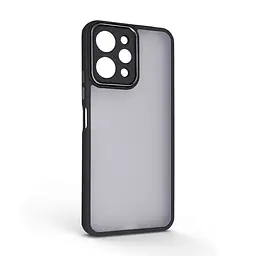 Защитный чехол для Xiaomi Redmi 12 4G, Shade, черный, TPU+PC, матовый, защита всего корпуса, панель-накладка, противоударный, с высокими бортами, амортизирует удары при падениях, ArmorStandart (ARM70100)
