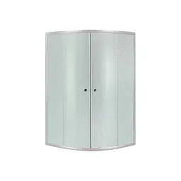 Душова кабіна Lidz Latwa SC80x80.SAT.HIGH.FR, скло Frost 4 мм без піддону